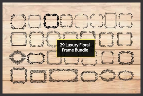 Download 29 Elegant Decorative Borders - Elegant Collection