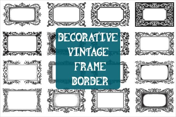 Download Elegant Decorative Border Frame - Elegant Collection