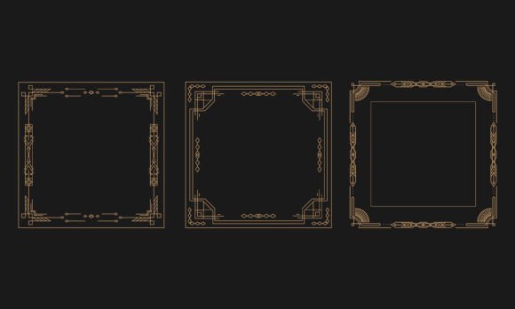 Download Art Deco Elegant Frame Collection - Elegant Collection