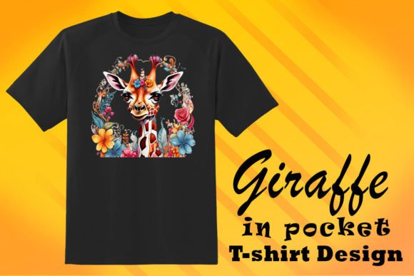 Download Whimsical Giraffe Illustration for POD - Premium Resources