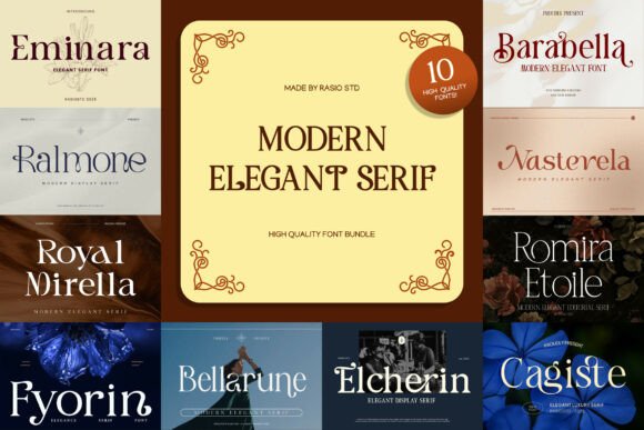 Download Modern Elegant Serif - Elegant Collection