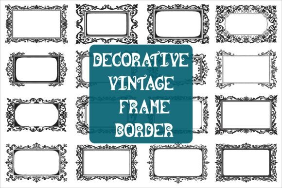 Download Elegant Decorative Border Frame - Elegant Collection