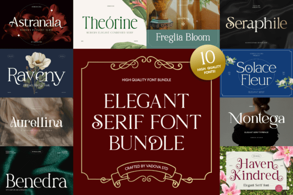 Download Elegant Serif Bundle - Elegant Collection