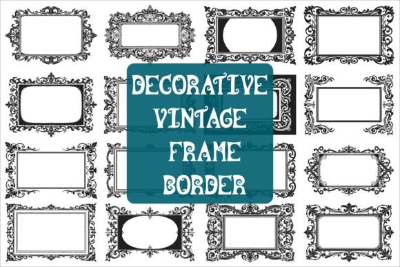 Download Elegant Decorative Border Frame - Elegant Collection