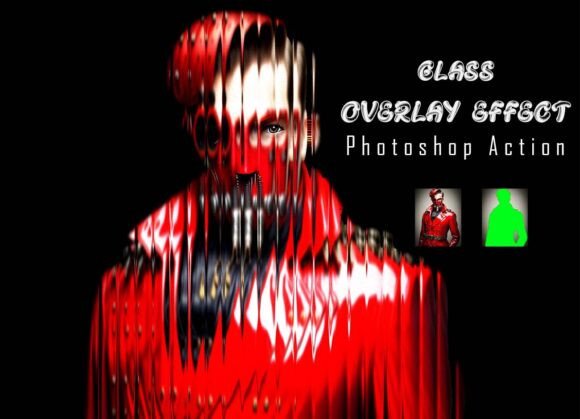 Download Glass Overlay Effect Photoshop Action - Premium Resources