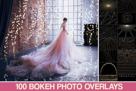 Download 100 Wedding Sparklers Photoshop Overlays - Photoshop overlay Collection